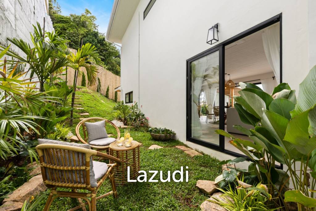 Stunning 3-Bed Sea View Villa on 700SQM Plot in Bo Phut Hills