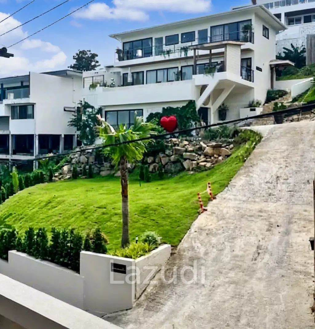 Stunning 3-Bed Sea View Villa on 700SQM Plot in Bo Phut Hills