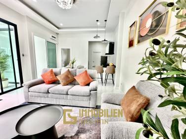 ทองธารินทร์ หัวหิน วิลล่าใหม่ 4 ห้องนอนพร้อมสระส่วนตัว ใกล้ตัวเมืองหัวหิน