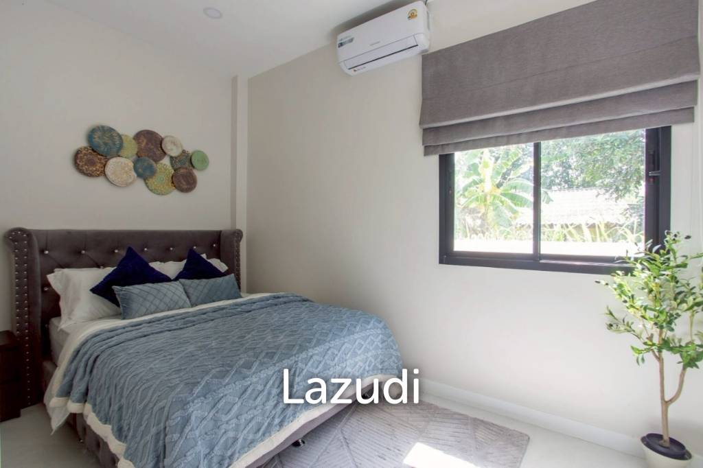 วิลล่าใหม่ 4 ห้องนอน 213 ตร. ม. พร้อมสระว่ายน้ำ ใกล้ตัวเมืองหัวหิน ในโครงการทองธารินทร์