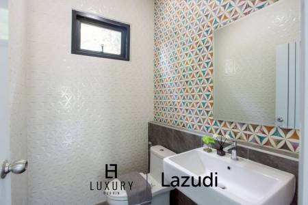 TONGTHARIN HUA HIN - 4 Bed 213 sqm Pool Villa in Hin Lek Fai Freehold