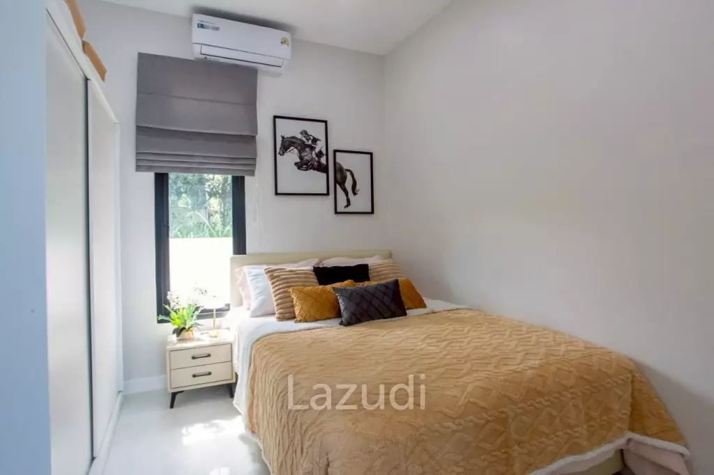วิลล่าใหม่ 4 ห้องนอน 213 ตร. ม. พร้อมสระว่ายน้ำ ใกล้ตัวเมืองหัวหิน ในโครงการทองธารินทร์