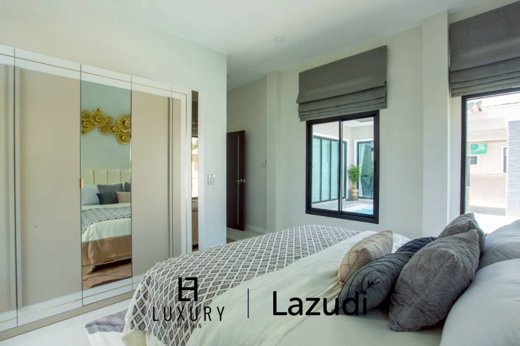 TONGTHARIN HUA HIN - 4 Bed 213 sqm Pool Villa in Hin Lek Fai Freehold