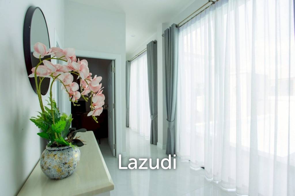 พูลวิลล่าชั้นเดียว 213 ตร.ม. หัวหิน หินเหล็กไฟ ในโครงการทองธารินทร์
