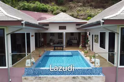 Hilltop 8-Bedroom Pool Villa with Sea View for Sale in Yamu