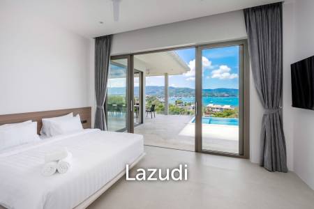 Brand New 4-Bed Villa in Bang Rak with Sea and Sunset View