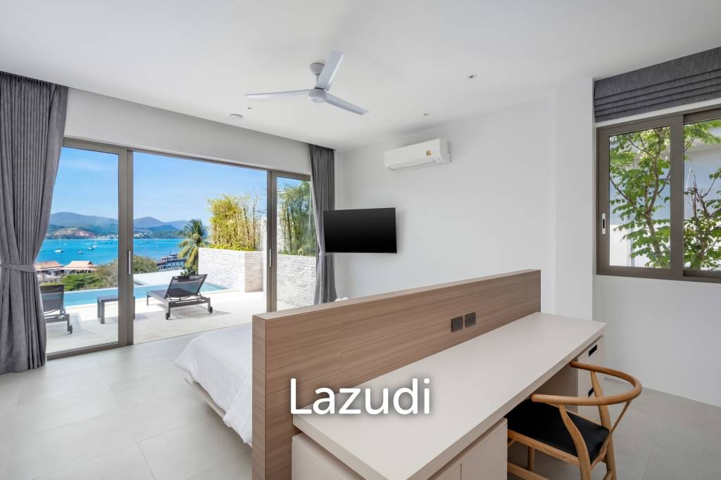 Brand New 4-Bed Villa in Bang Rak with Sea and Sunset View