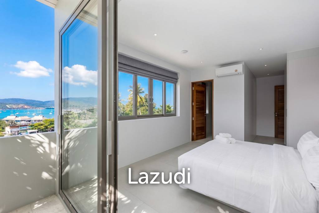 Brand New 4-Bed Villa in Bang Rak with Sea and Sunset View