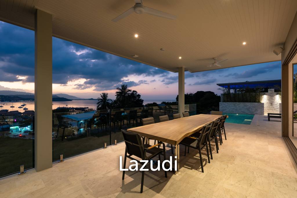 Brand New 4-Bed Villa in Bang Rak with Sea and Sunset View