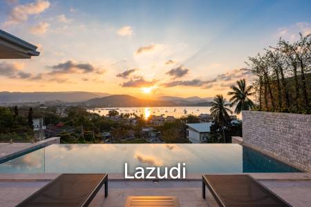 Brand New 4-Bed Villa in Bang Rak with Sea and Sunset View