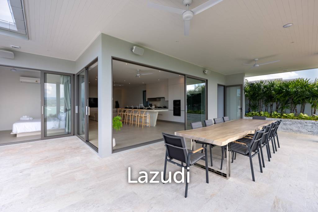 Brand New 4-Bed Villa in Bang Rak with Sea and Sunset View