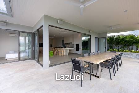 Brand New 4-Bed Villa in Bang Rak with Sea and Sunset View