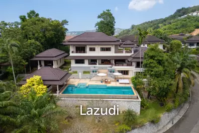 Exclusive Hillside Luxury 6-Bedroom Estate in the Laguna Area of Phuket