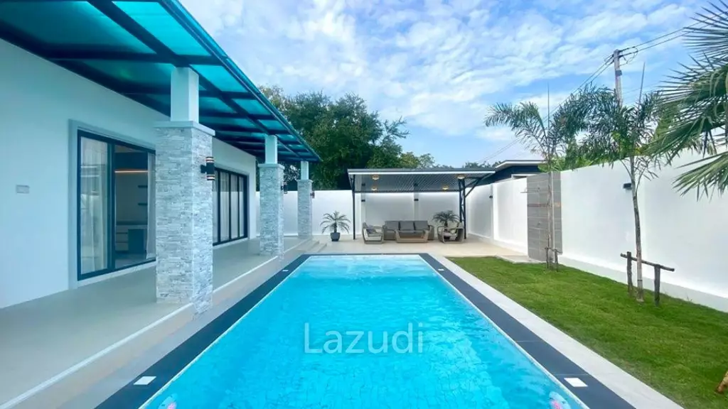 3 Beds 3 Baths 300 SQ.M. Modern Luxury  Pool Villa