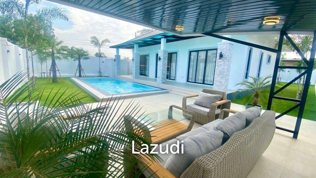 3 Beds 3 Baths 300 SQ.M. Modern Luxury  Pool Villa
