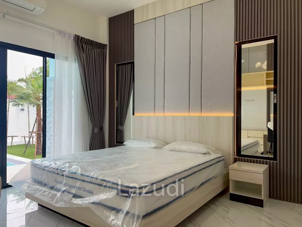 3 Beds 3 Baths 300 SQ.M. Modern Luxury  Pool Villa