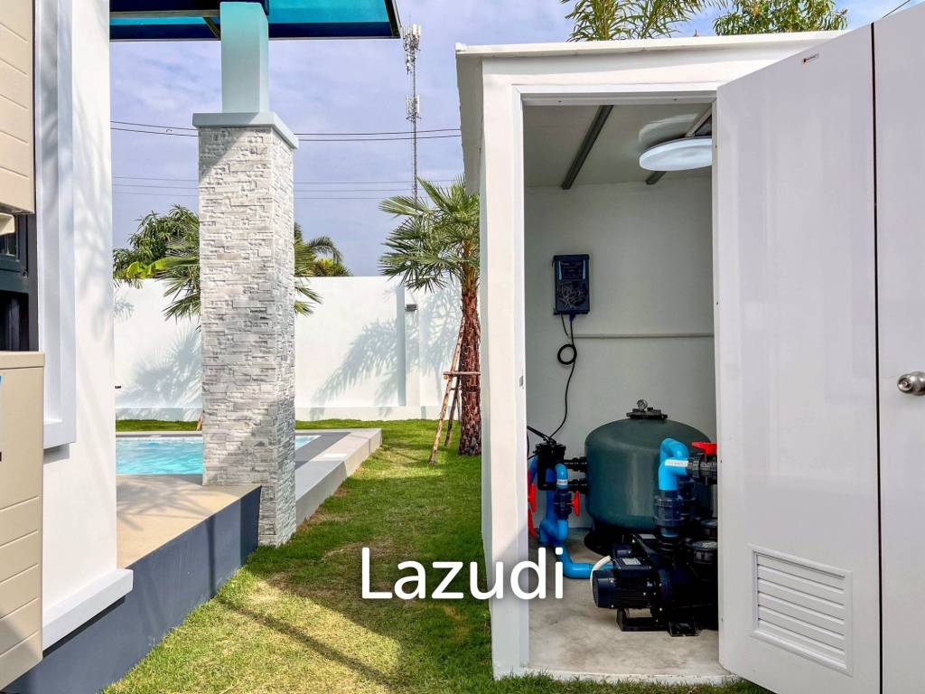 3 Beds 3 Baths 300 SQ.M. Modern Luxury  Pool Villa