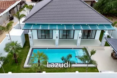 3 ห้องนอน 3 ห้องน้ำ วิลล่าหรูทันสมัยพร้อมสระว่ายน้ำส่วนตัว