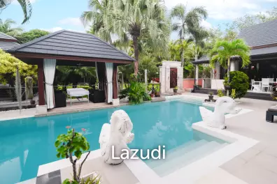 Contemporary 4-Bedroom Pool Villa with Large Land Plot for Sale in Rawai