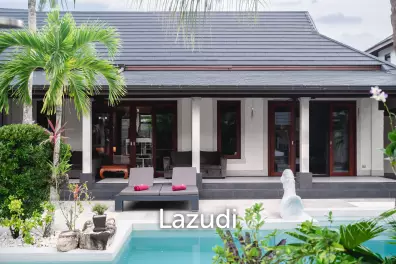 Contemporary 4-Bedroom Pool Villa with Large Land Plot for Sale in Rawai