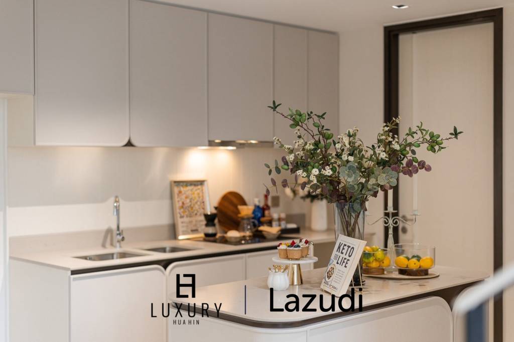 Last 3-Bed Duplex Condo with Private Pool in Intercontinental Residences Hua Hin City