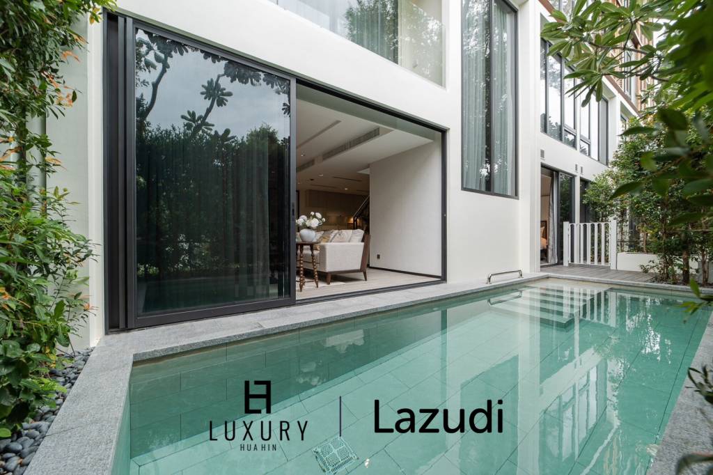Last 3-Bed Duplex Condo with Private Pool in Intercontinental Residences Hua Hin City