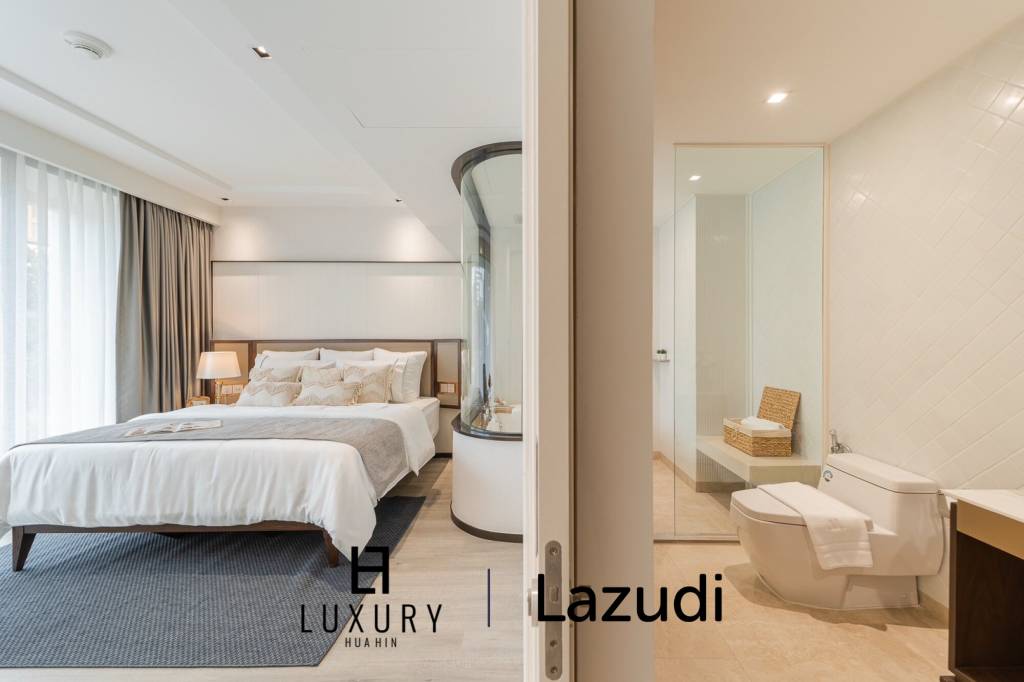 Last 3-Bed Duplex Condo with Private Pool in Intercontinental Residences Hua Hin City