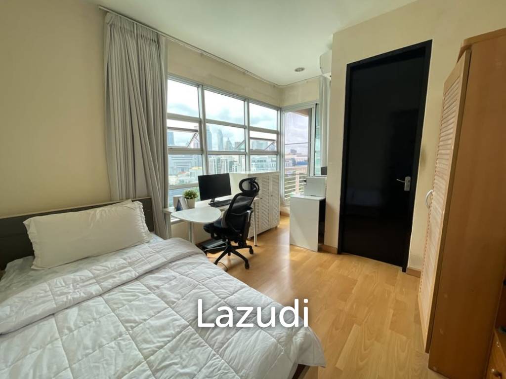 115 sqm high floor condo Baan Klang Krung Siam Pathumwan Ratchathewi Bangkok