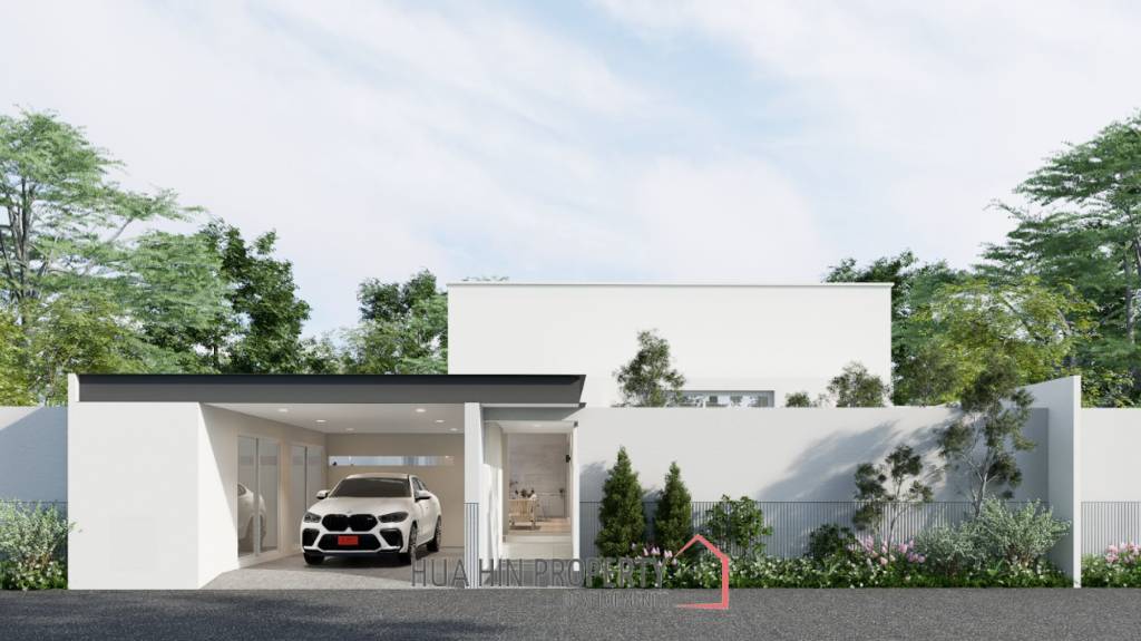 200 sqm modern pool villa in Thap Tai Hua Hin – Asai Villas new development