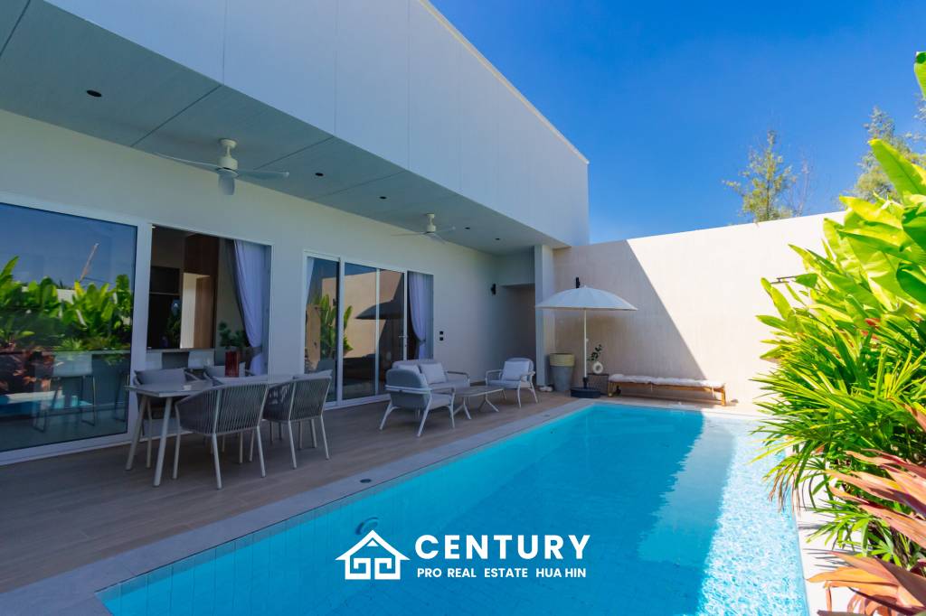 200 sqm modern pool villa in Thap Tai Hua Hin – Asai Villas new development