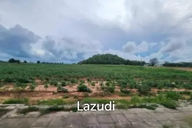 ที่ดินเปล่าติดถนนใหญ่ ทำเลเยี่ยม ขนาด 12+ ไร่ ทุ่งกลม-ตาลหมัน