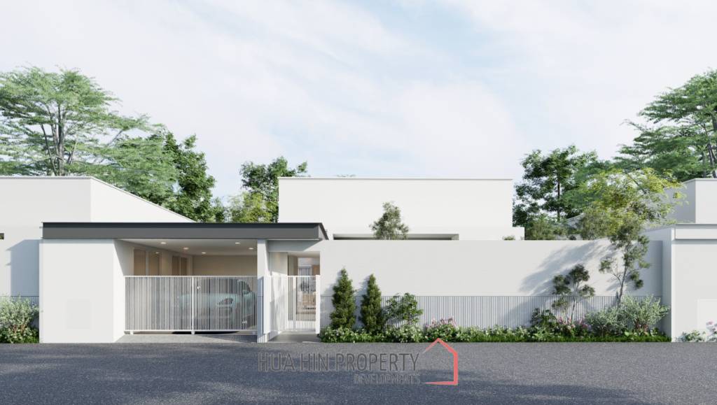 New Modern 250 sqm pool villa in Thap Tai Hua Hin