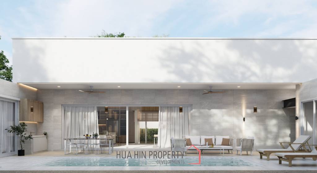 New Modern 250 sqm pool villa in Thap Tai Hua Hin