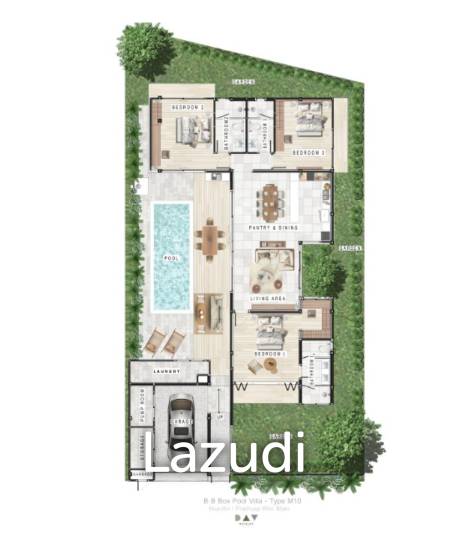 New Modern 250 sqm pool villa in Thap Tai Hua Hin