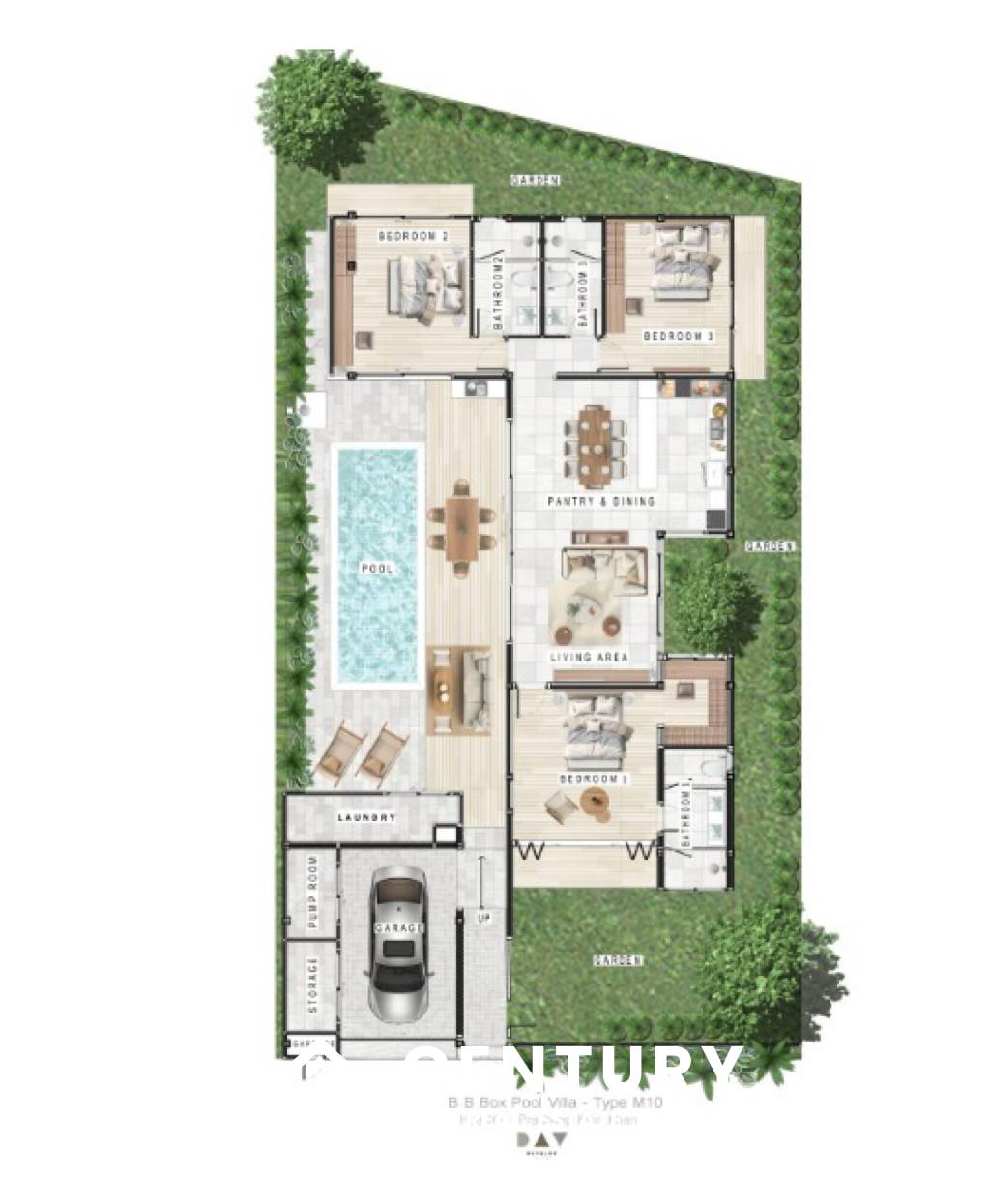 New Modern 250 sqm pool villa in Thap Tai Hua Hin