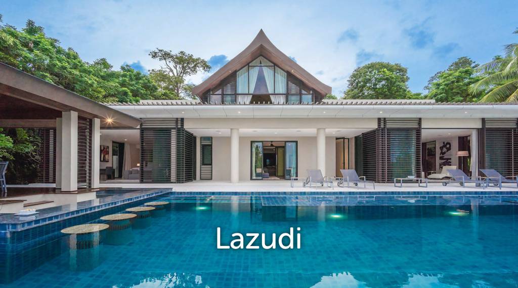 Luxury Beachfront 4-Bedroom Pool Villa for Sale in Yamu