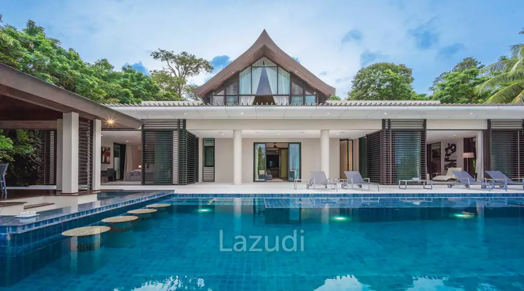 Luxury Beachfront 4-Bedroom Pool Villa for Sale in Yamu