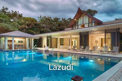 Luxury Beachfront 4-Bedroom Pool Villa for Sale in Yamu
