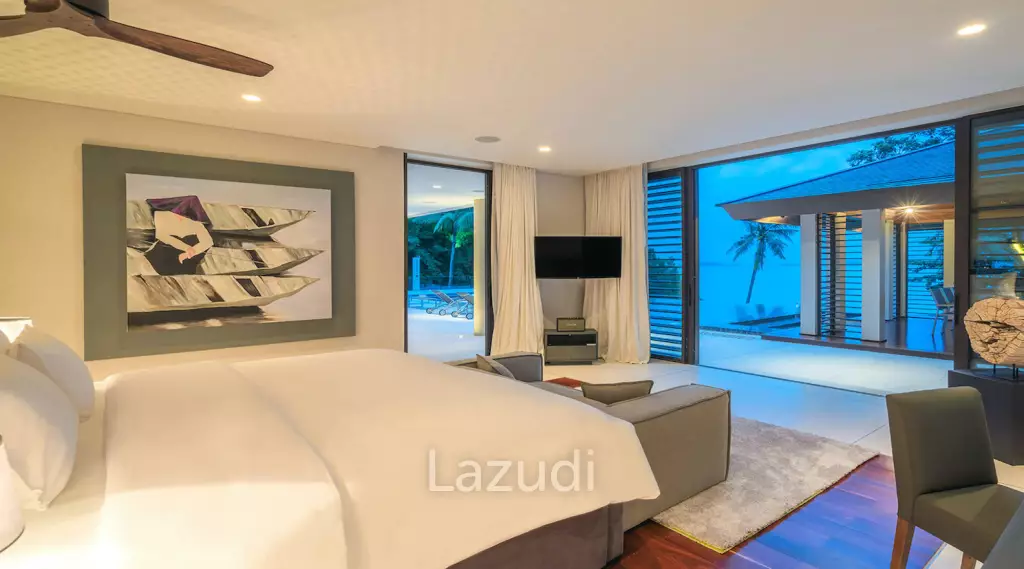 Luxury Beachfront 4-Bedroom Pool Villa for Sale in Yamu