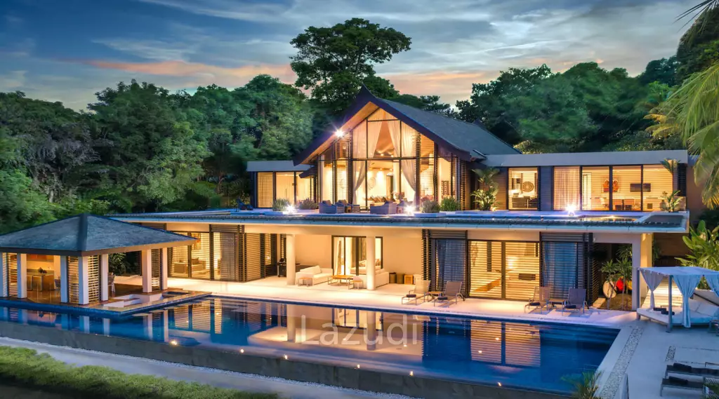 Luxury Beachfront 4-Bedroom Pool Villa for Sale in Yamu