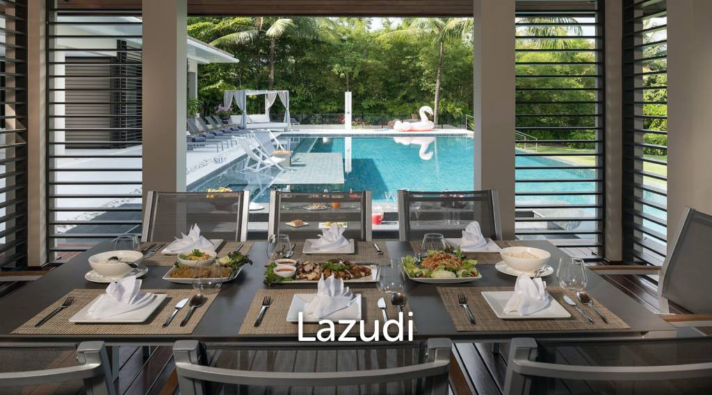 Luxury Beachfront 4-Bedroom Pool Villa for Sale in Yamu