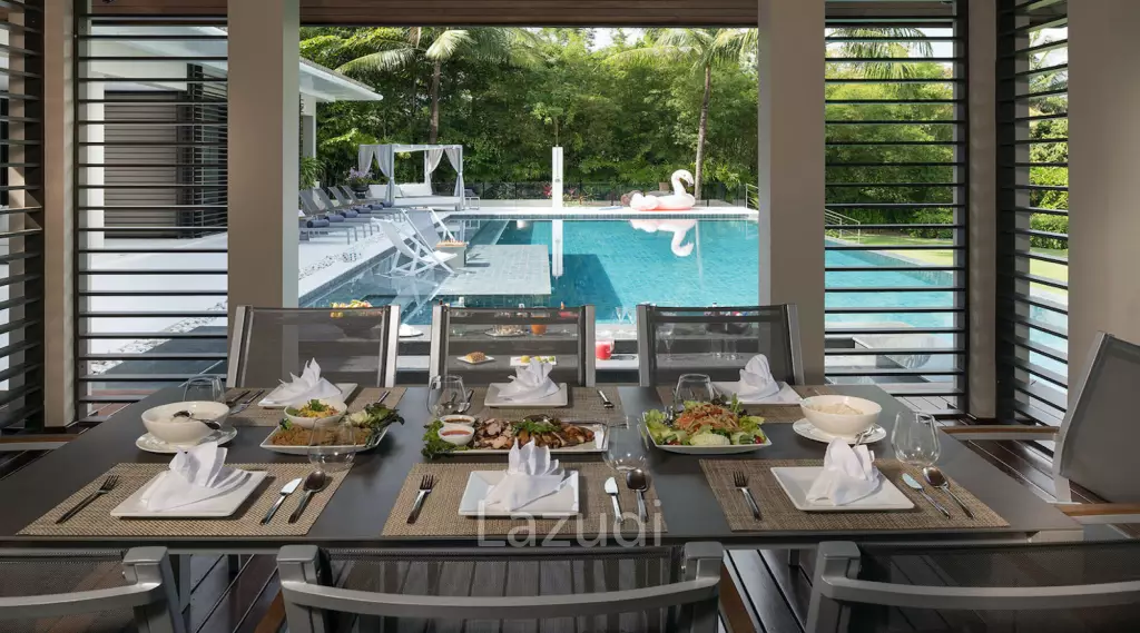 Luxury Beachfront 4-Bedroom Pool Villa for Sale in Yamu