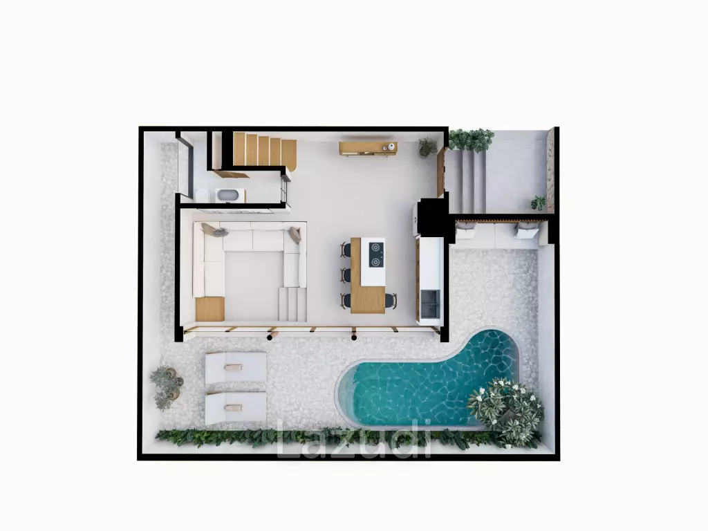 2 Bedroom Leasehold Villa for sale 200m from Seseh Beach Canggu