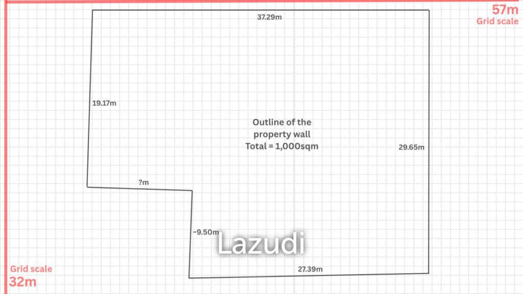1000m2 Commercial Leasehold Land For Sale in Sanur Bali