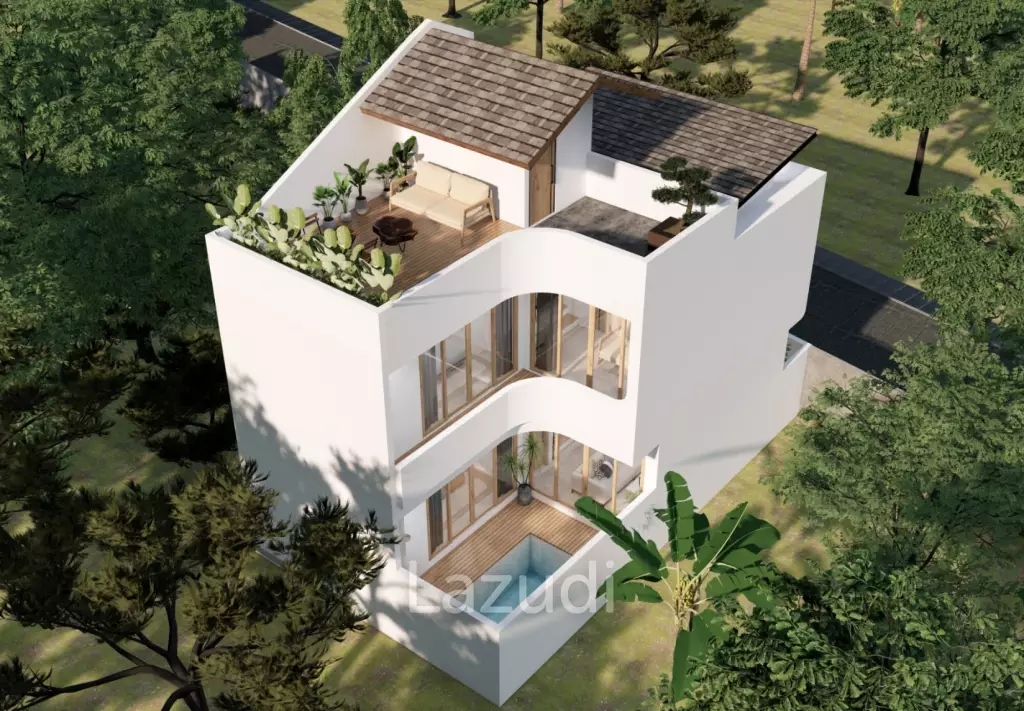 50 Year 3 Bedroom Leasehold Villa For Sale in Kedungu Bali