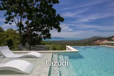 Modern 2-Bed Villa with Stunning Sea Views in Mae Nam