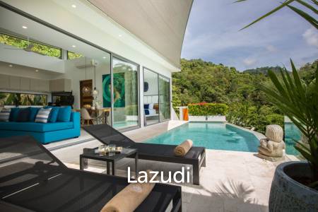 3-Bed Villa with Stunning Sea Views in Mae Nam