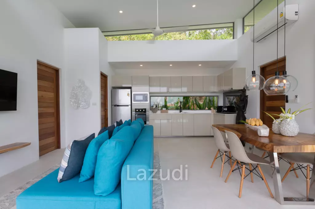 3-Bed Villa with Stunning Sea Views in Mae Nam