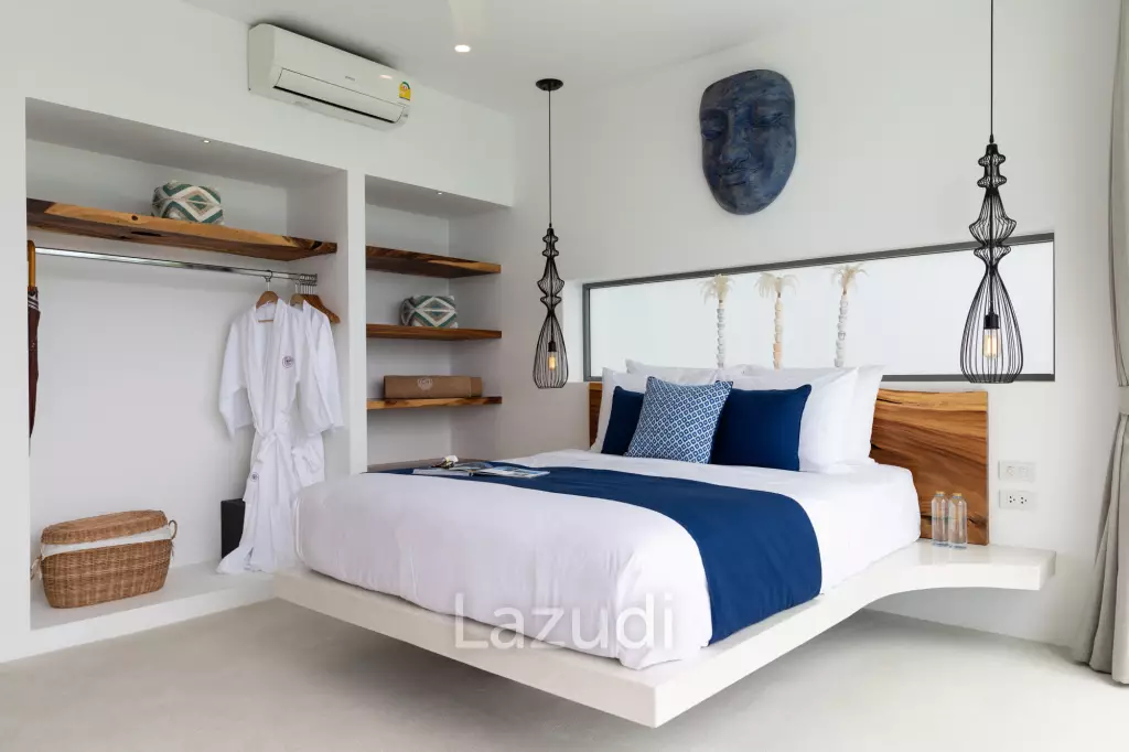 3-Bed Villa with Stunning Sea Views in Mae Nam