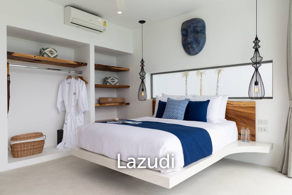 3-Bed Villa with Stunning Sea Views in Mae Nam